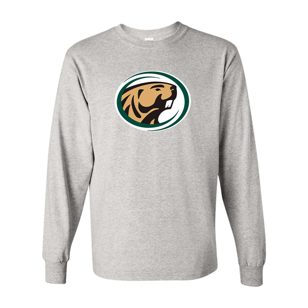 Men's  Bemidji State Beavers Gildan Heavy Cotton Long Sleeve T-Shirt