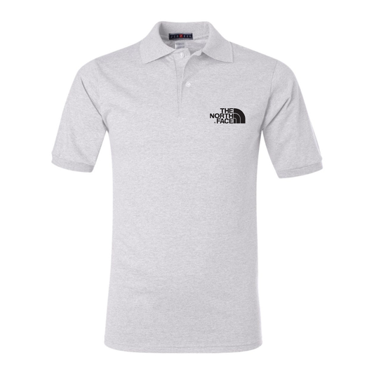 Men's  The North Face Black JERZEES  SpotShield polo