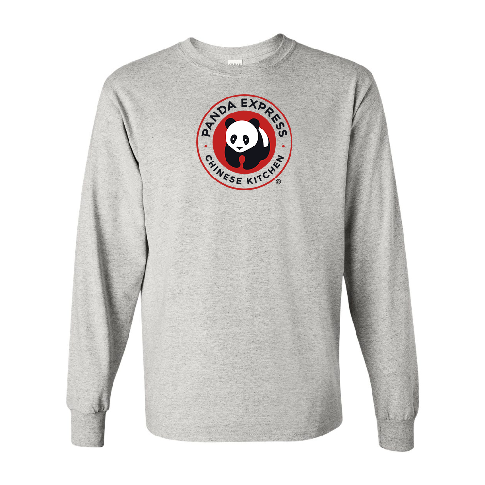 Men's Panda Express Gildan Heavy Cotton Long Sleeve T-Shirt