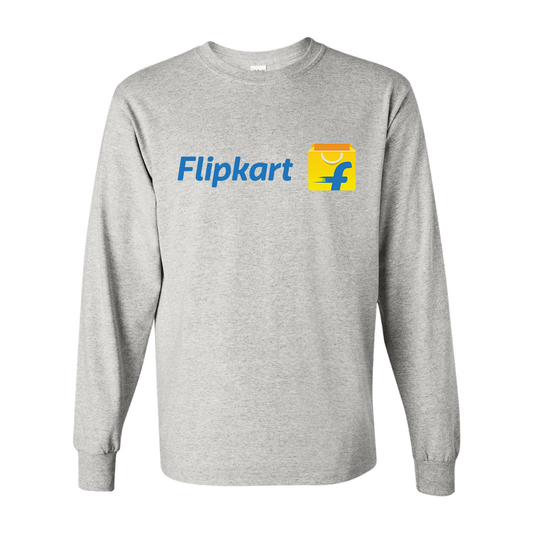Men's   Flipkart Gildan Heavy Cotton Long Sleeve T-Shirt