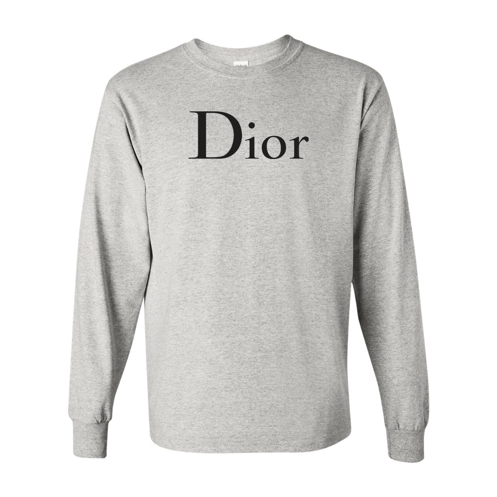 Men's Dior Gildan Heavy Cotton Long Sleeve T-Shirt