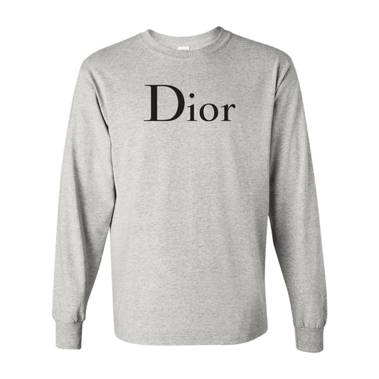 Men's Dior Gildan Heavy Cotton Long Sleeve T-Shirt