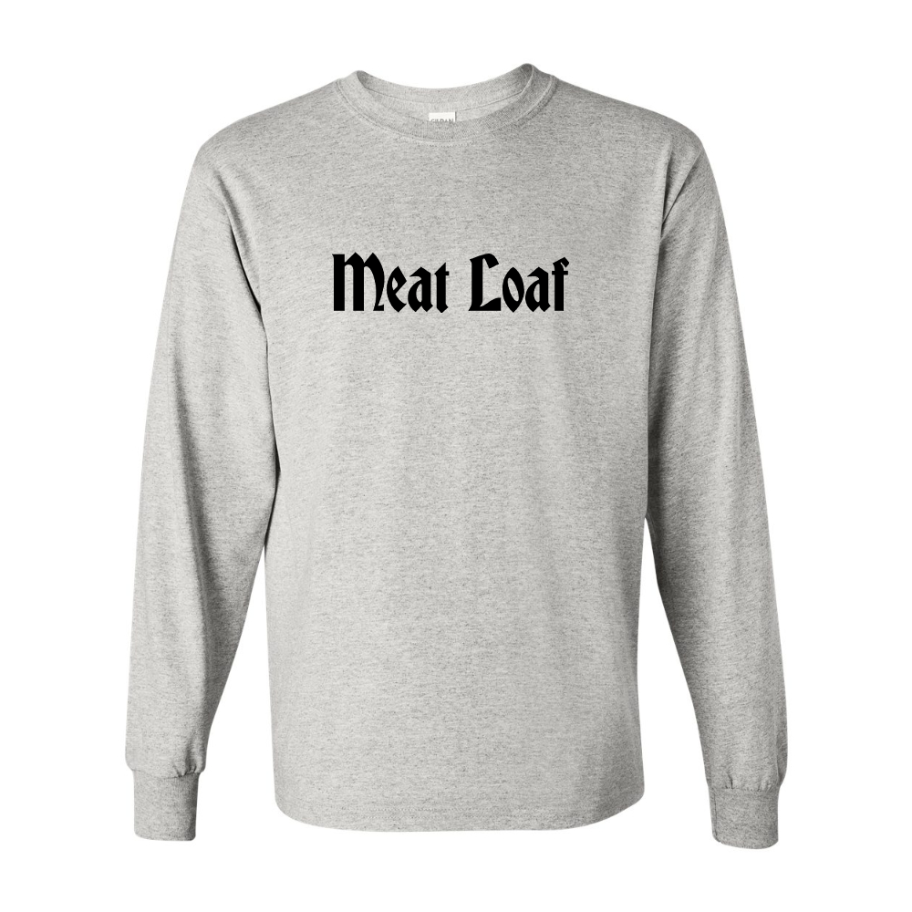 Men's Meat Loaf   Gildan Heavy Cotton Long Sleeve T-Shirt