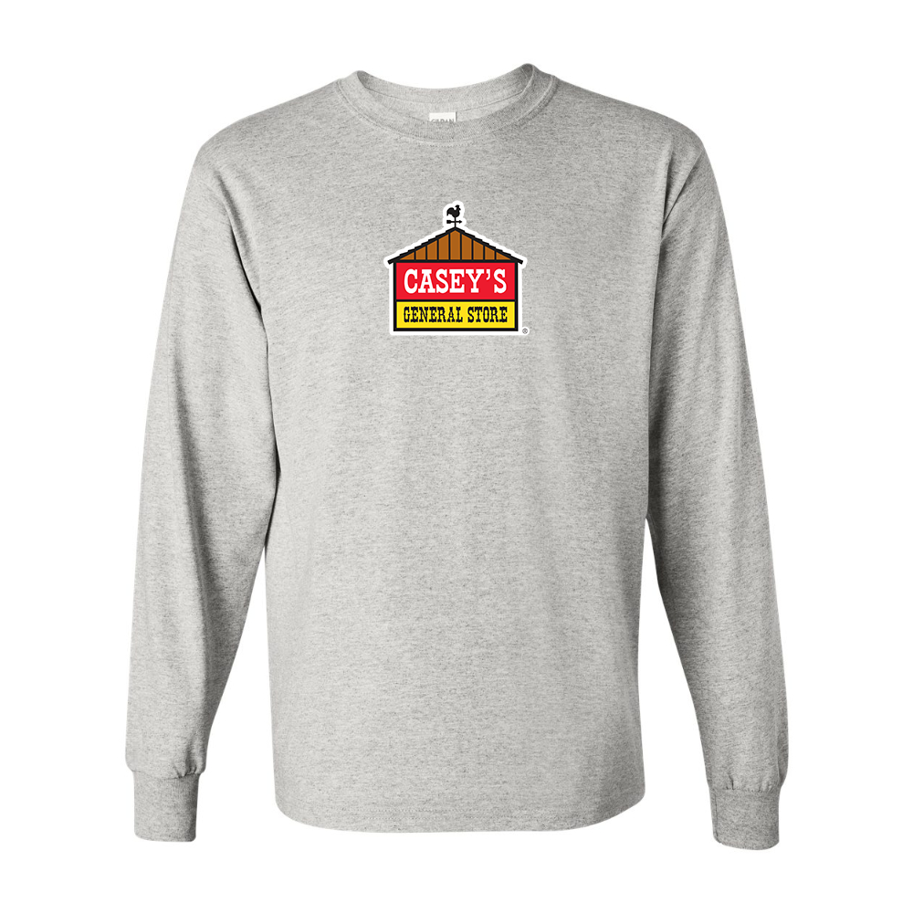 Men's Casey's General Store  Gildan Heavy Cotton Long Sleeve T-Shirt
