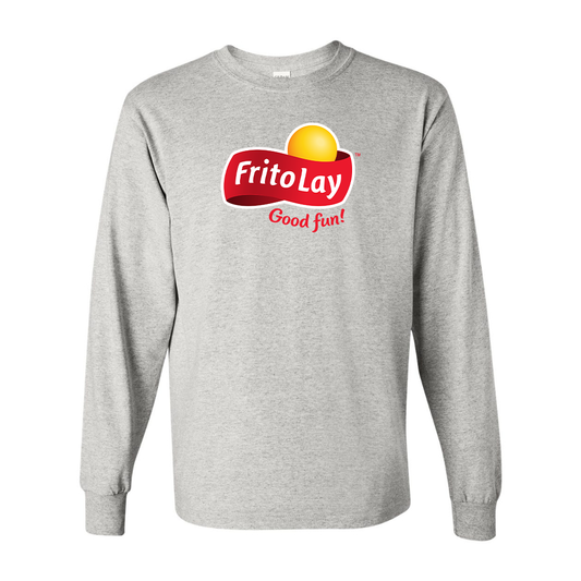 Men's Frito Lay  Gildan Heavy Cotton Long Sleeve T-Shirt