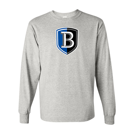 Men's   Bentley Falcons  Gildan Heavy Cotton Long Sleeve T-Shirt
