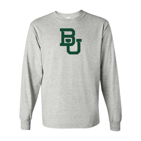 Men's  Baylor Bears Gildan Heavy Cotton Long Sleeve T-Shirt