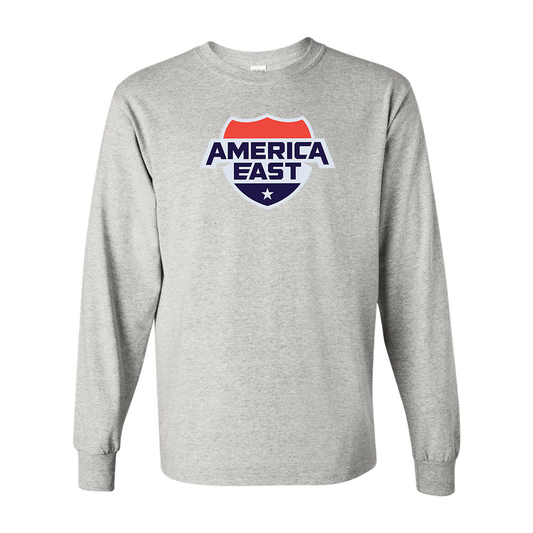 Men's    America East Conference Gildan Heavy Cotton Long Sleeve T-Shirt