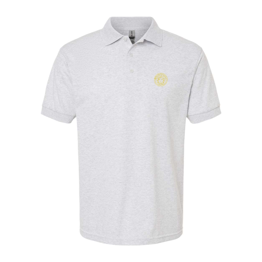 Men's Versace Thumbnail Dry Blend Jersey Polo