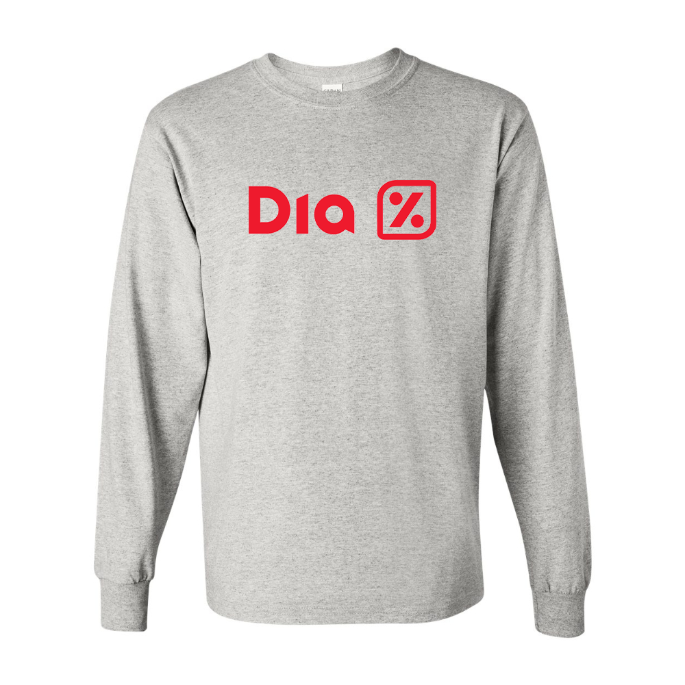 Men's Dia  Gildan Heavy Cotton Long Sleeve T-Shirt