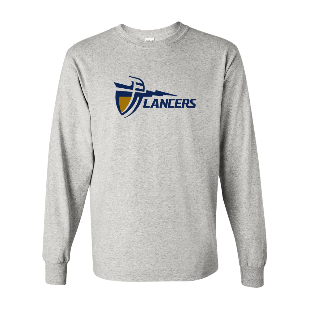 Men's Bucknell Bison Gildan Heavy Cotton Long Sleeve T-Shirt