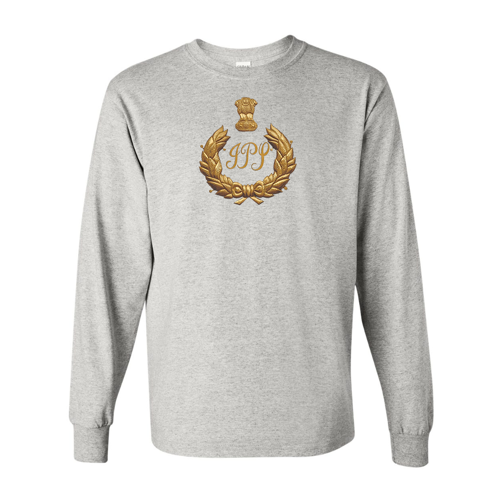 Men's  IPS India Gildan Heavy Cotton Long Sleeve T-Shirt