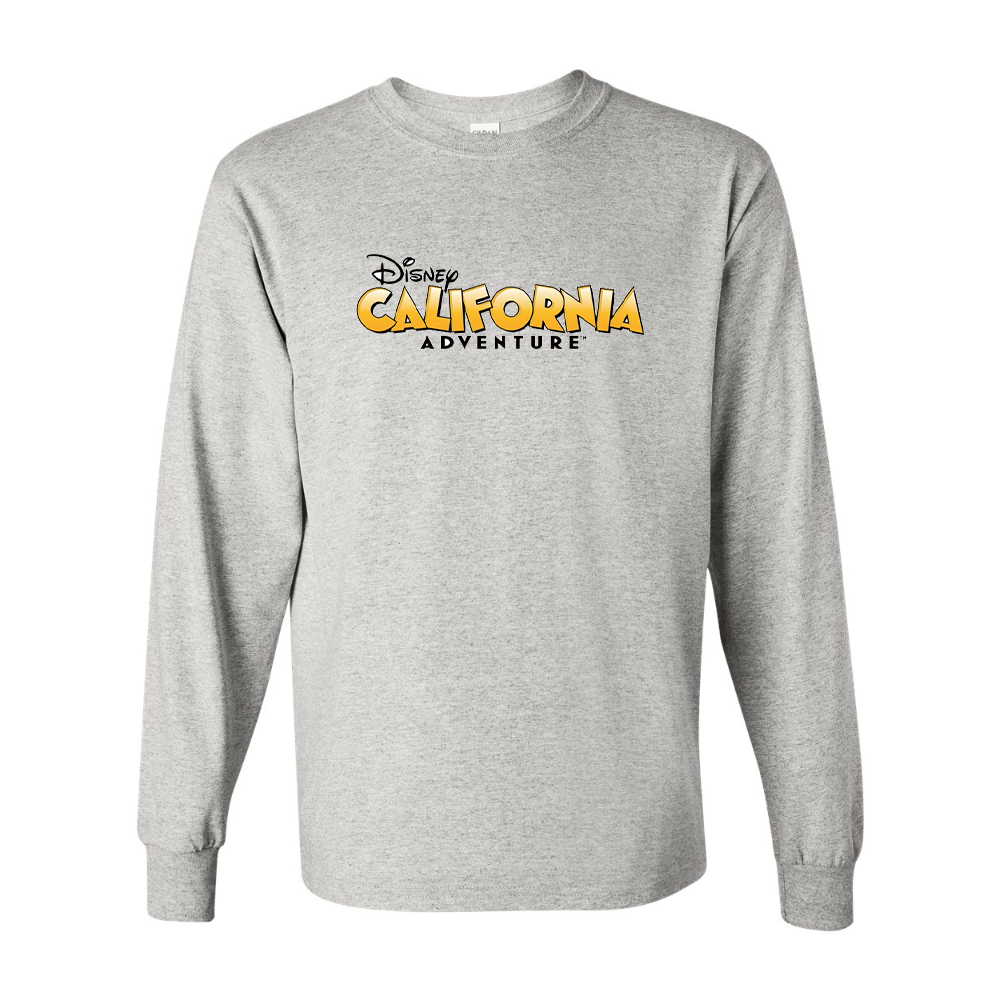 Men's Disney California Adventure Gildan Heavy Cotton Long Sleeve T-Shirt