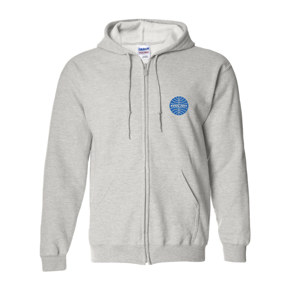 Men's Pan Am   Gildan  Heavy Blend Full Zip Hooded Sweatshirt