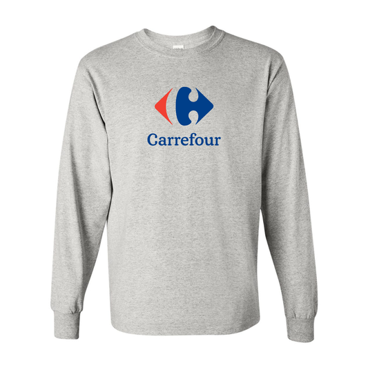 Men's Carrefour  Gildan Heavy Cotton Long Sleeve T-Shirt