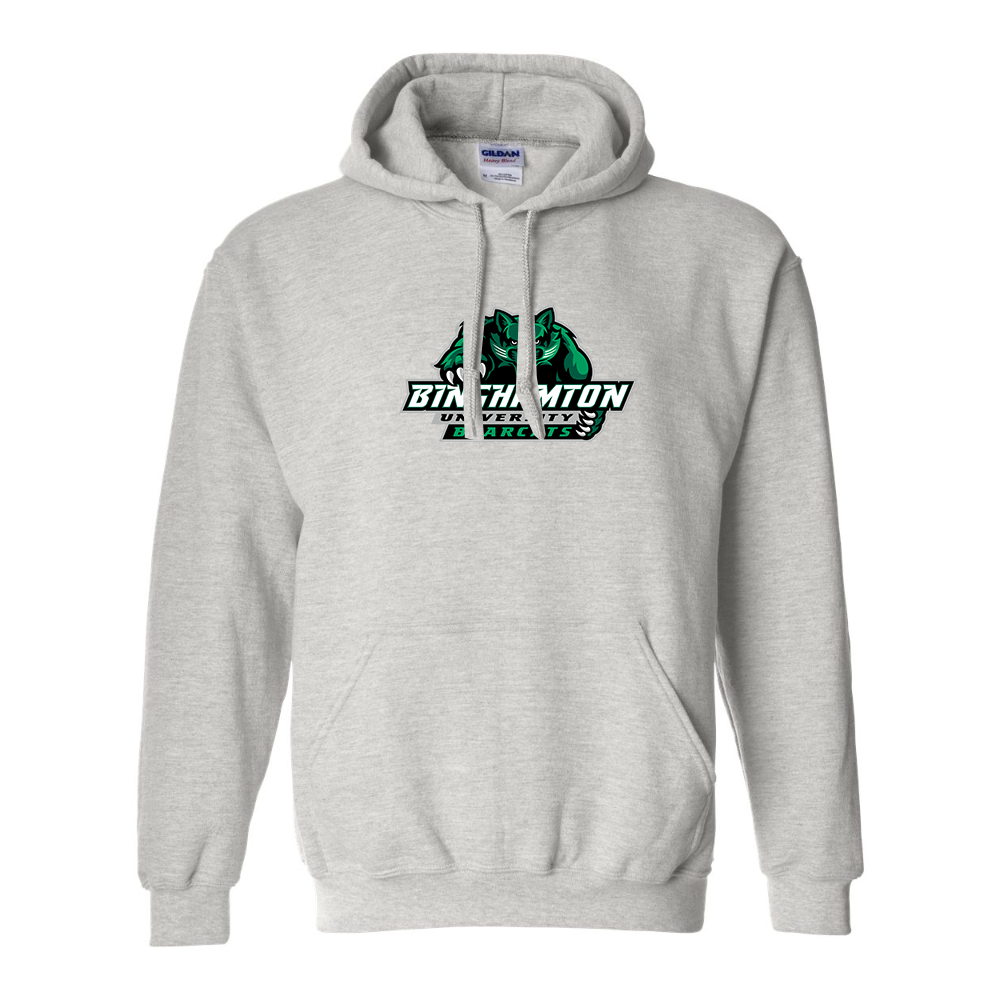 Men's Binghamton Bearcats  Gildan  Heavy Blend Hooded Sweatshirt
