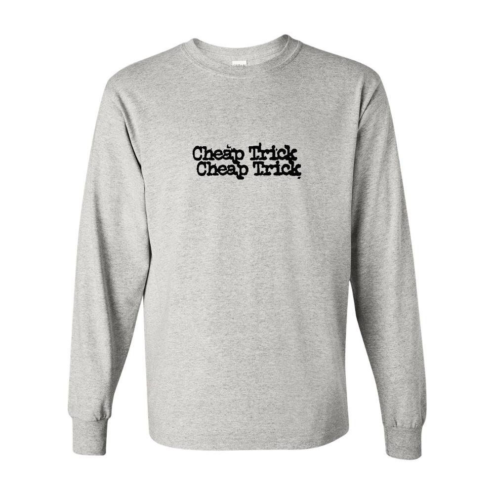 Men's  Cheap Trick   Gildan Heavy Cotton Long Sleeve T-Shirt