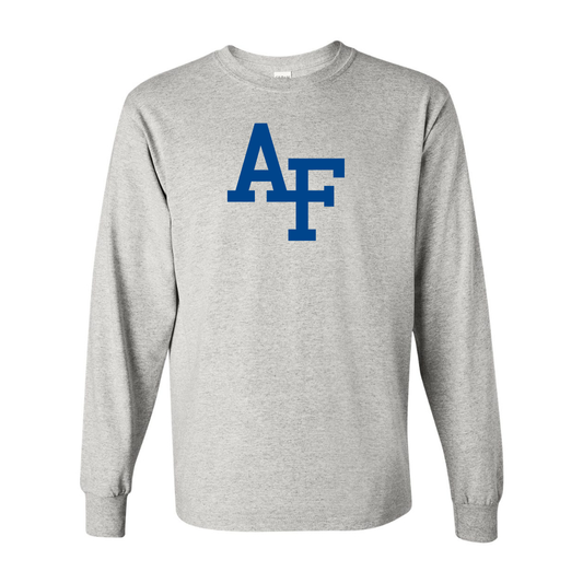 Men's Air Force Falcons  Gildan Heavy Cotton Long Sleeve T-Shirt