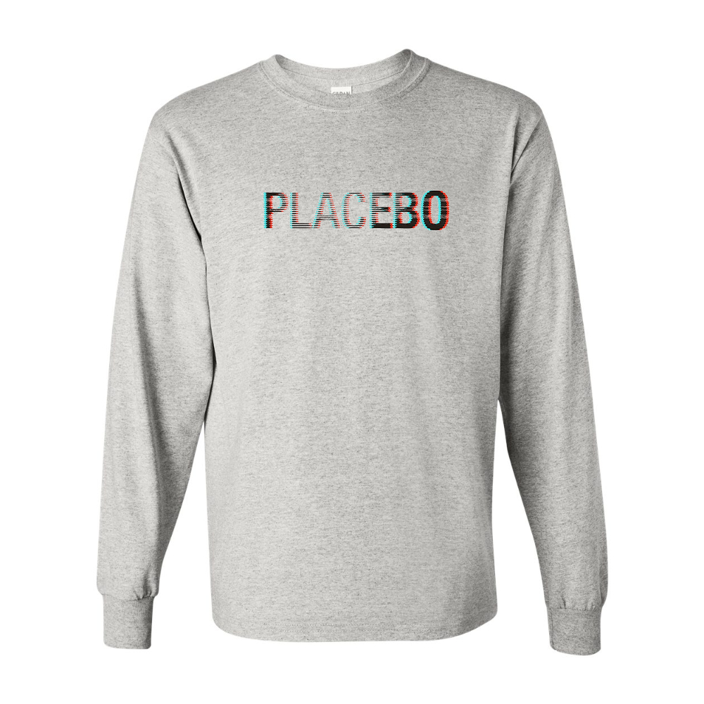 Men's Placebo Gildan Heavy Cotton Long Sleeve T-Shirt