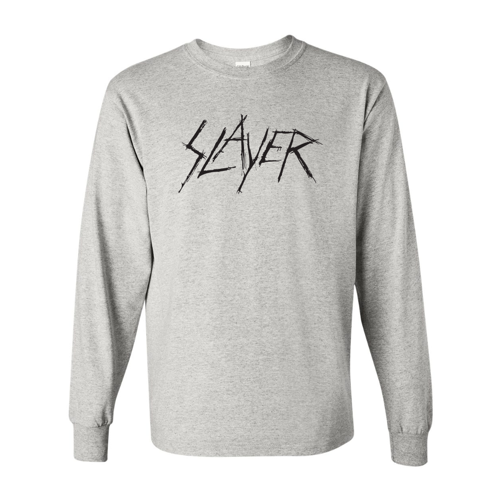 Men's  Slayer Carved Gildan Heavy Cotton Long Sleeve T-Shirt