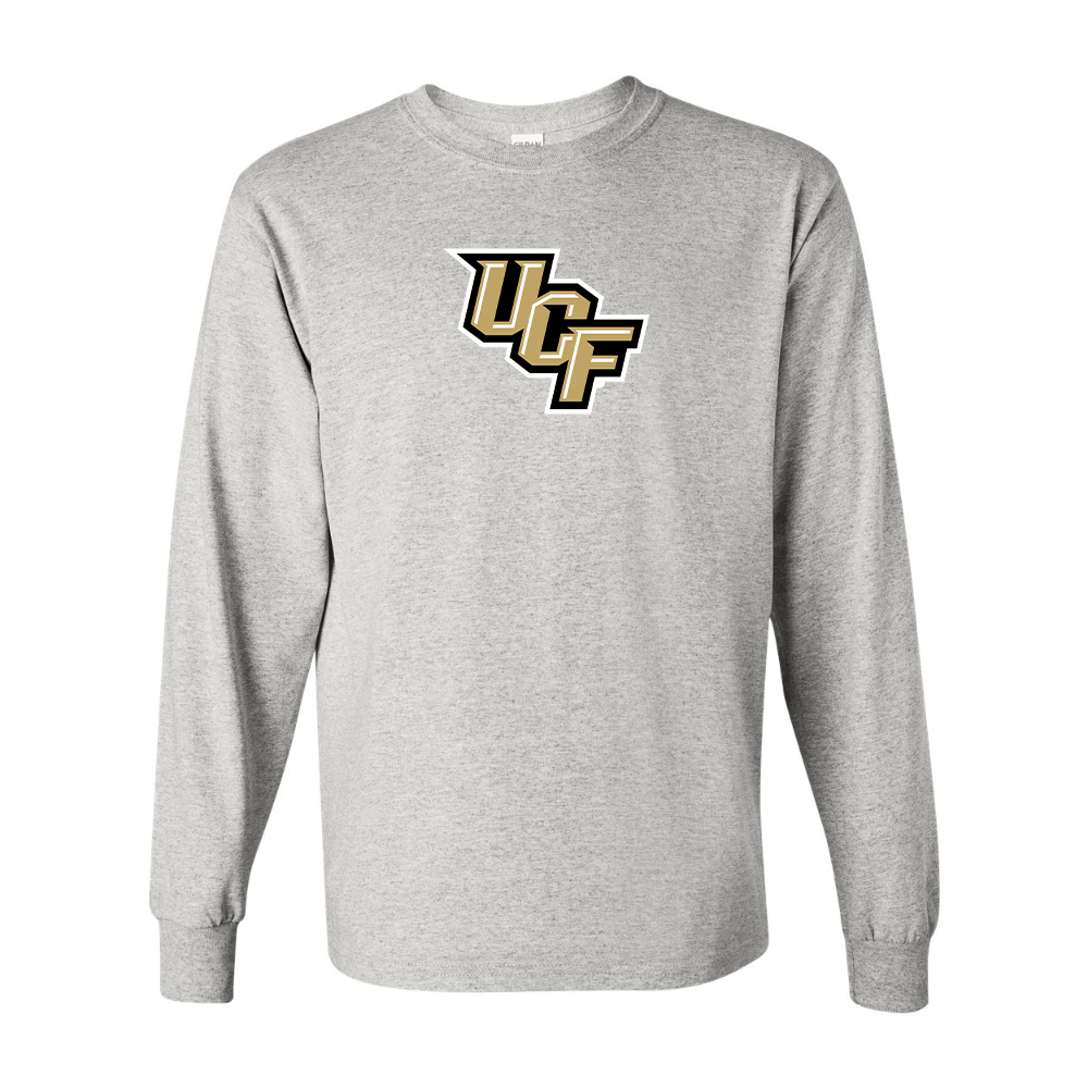 Men's Central Florida Knights   Gildan Heavy Cotton Long Sleeve T-Shirt