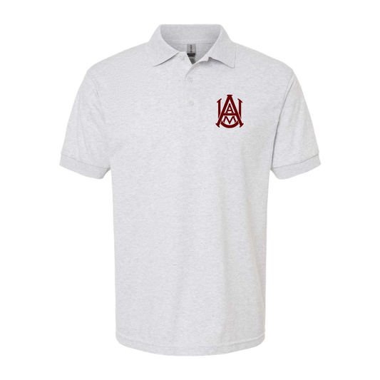 Men's Alabama AM Bulldogs Gildan Dry Blend Jersey Polo