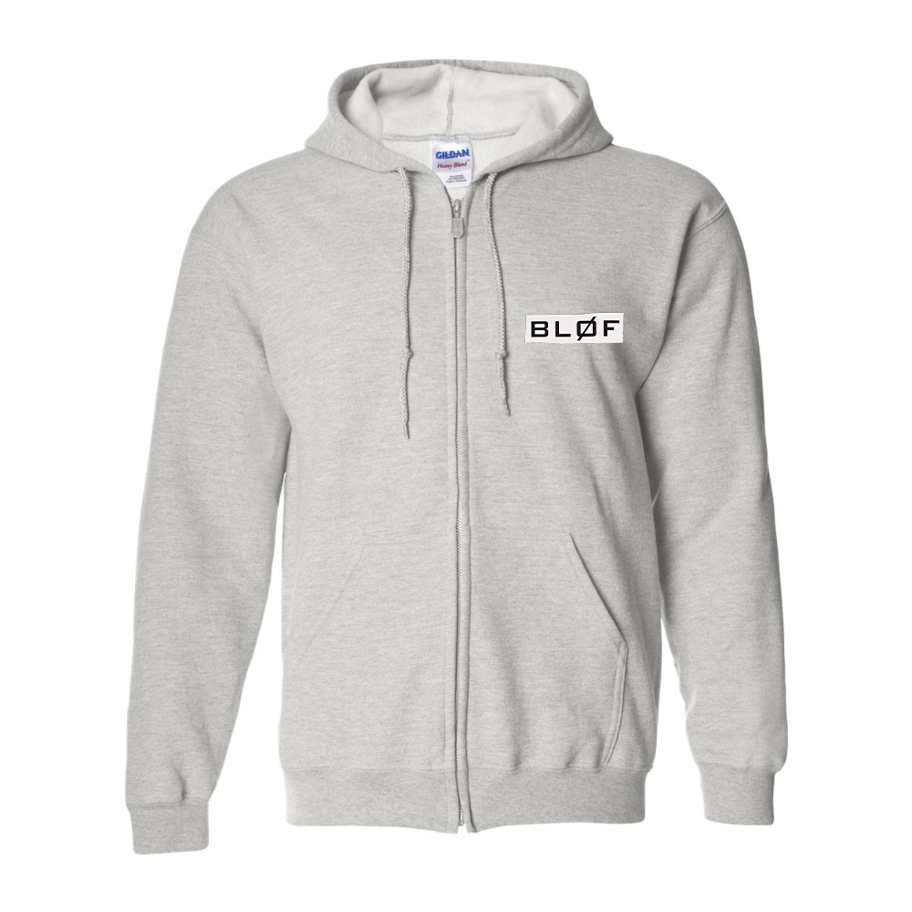 Men's   BLØF   Gildan  Heavy Blend Full Zip Hooded Sweatshirt