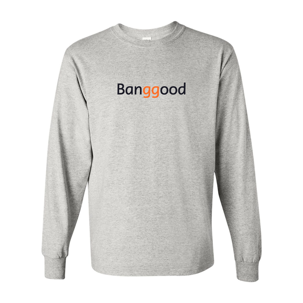 Men's  Banggood  Gildan Heavy Cotton Long Sleeve T-Shirt