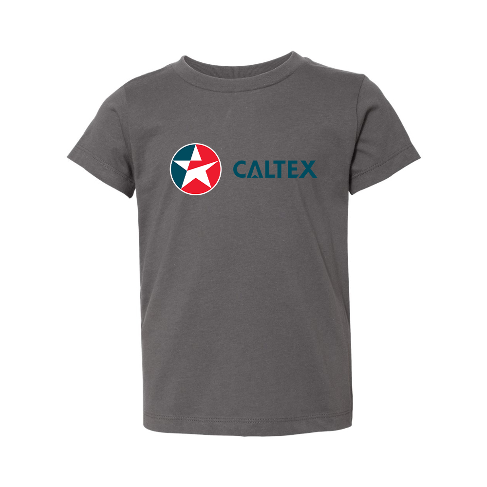 Caltex Gas Station BELLA  CANVAS Toddler Jersey Tee