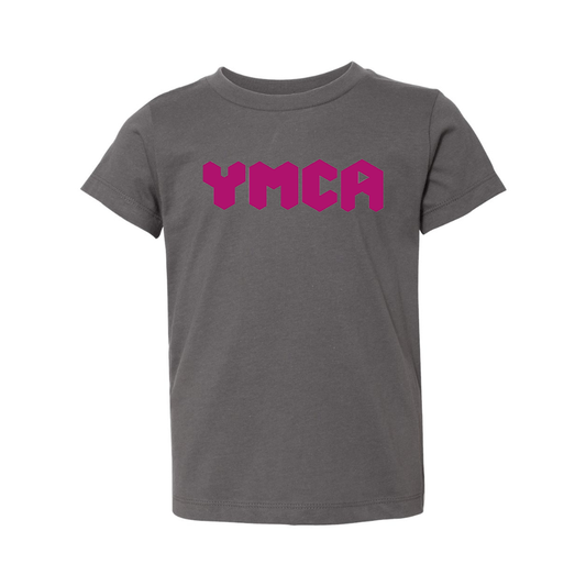 YMCA Mauve BELLA  CANVAS Toddler Jersey Tee