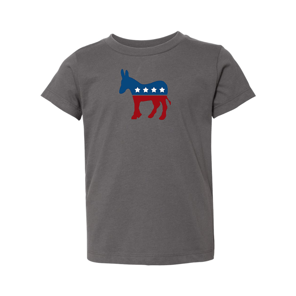 Democrat Election Symbol  BELLA  CANVAS Toddler Jersey Tee