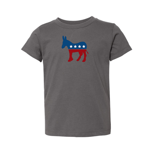 Democrat Election Symbol  BELLA  CANVAS Toddler Jersey Tee