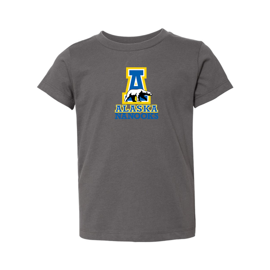 Alaska Nanooks BELLA  CANVAS Toddler Jersey Tee