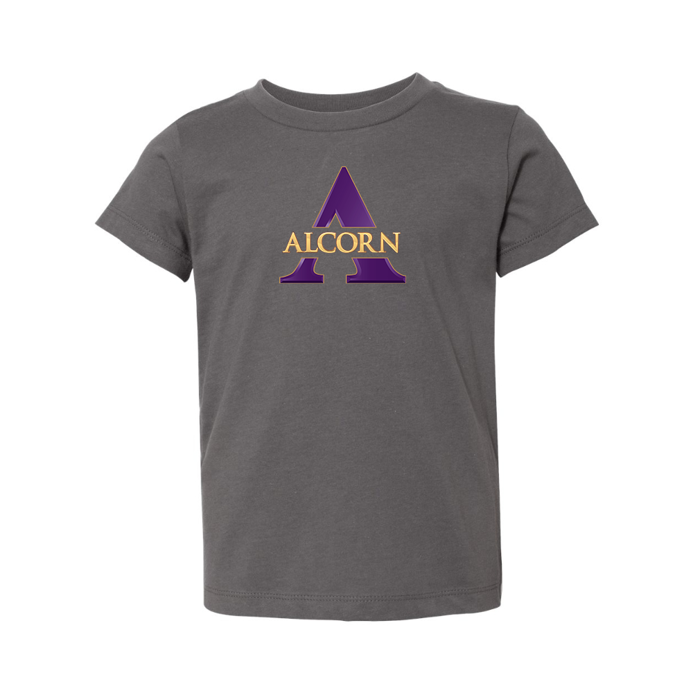 Alcorn State Braves  BELLA  CANVAS Toddler Jersey Tee