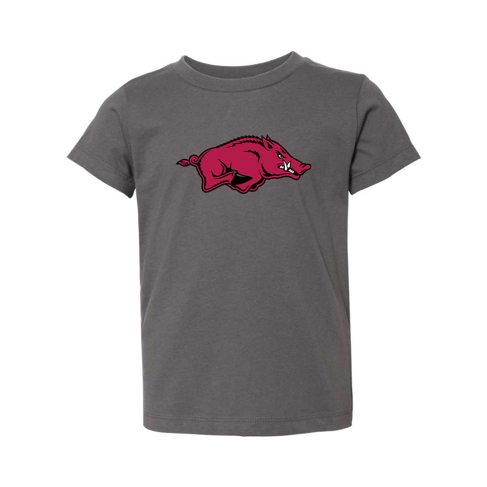 Arkansas Razorbacks BELLA  CANVAS Toddler Jersey Tee