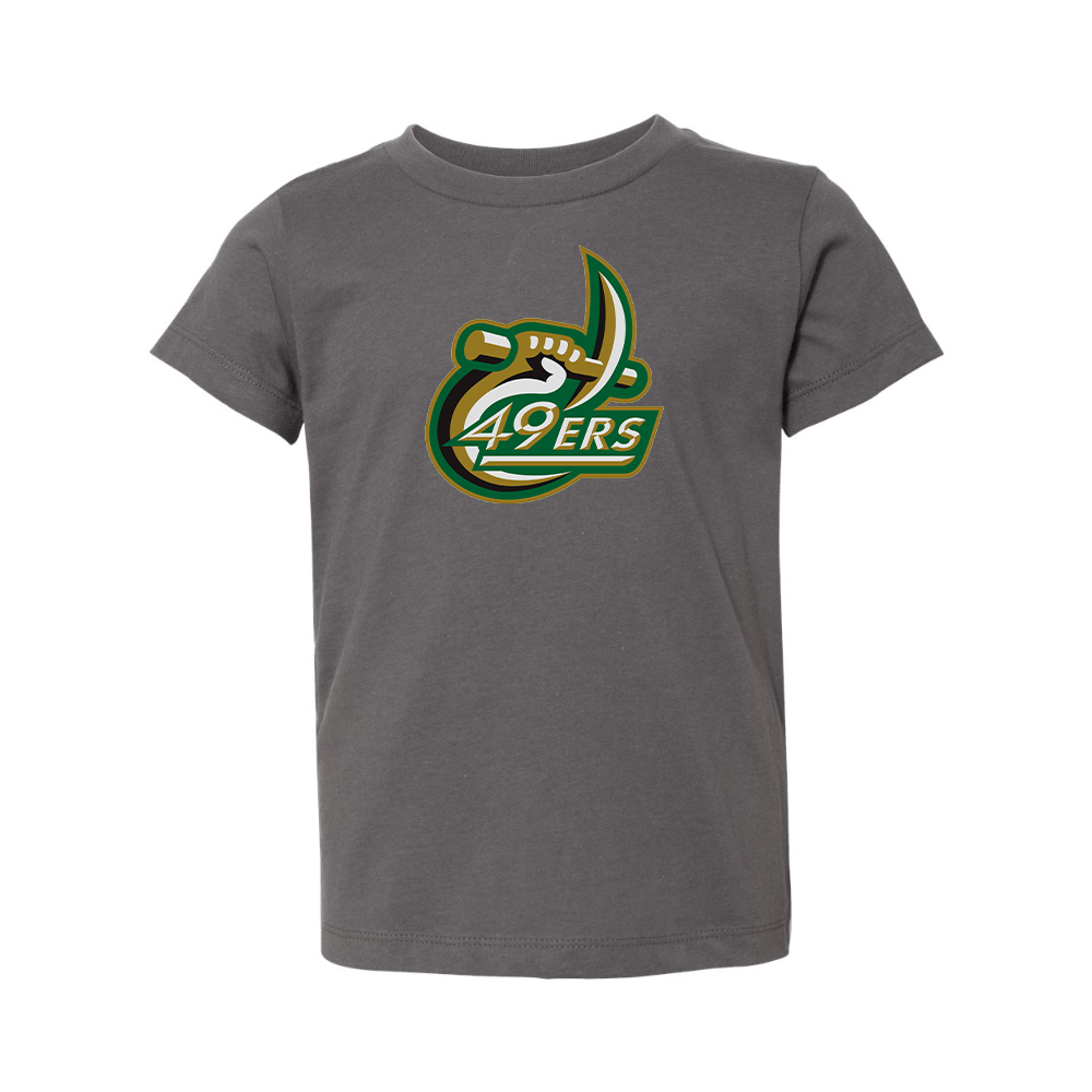 Charlotte 49ers BELLA  CANVAS Toddler Jersey Tee