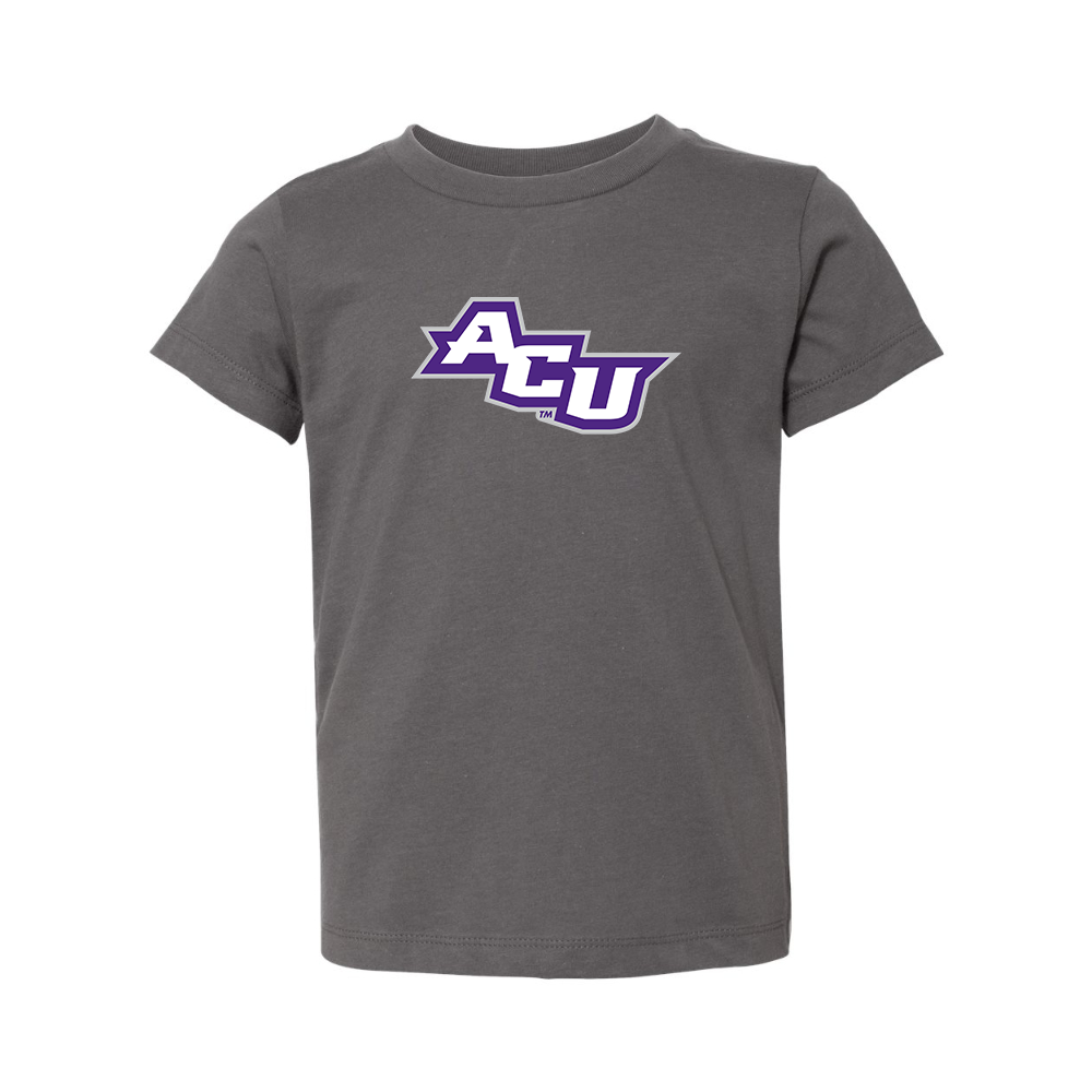 Abilene Christian Wildcats  BELLA  CANVAS Toddler Jersey Tee
