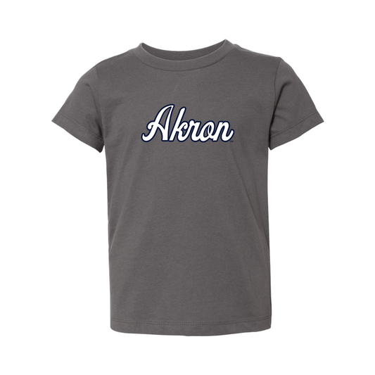 Akron Zips  BELLA  CANVAS Toddler Jersey Tee