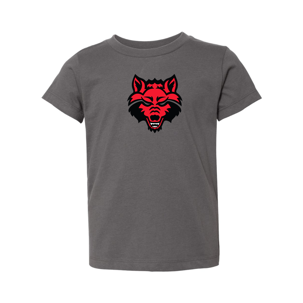 Arkansas State Red Wolves BELLA  CANVAS Toddler Jersey Tee