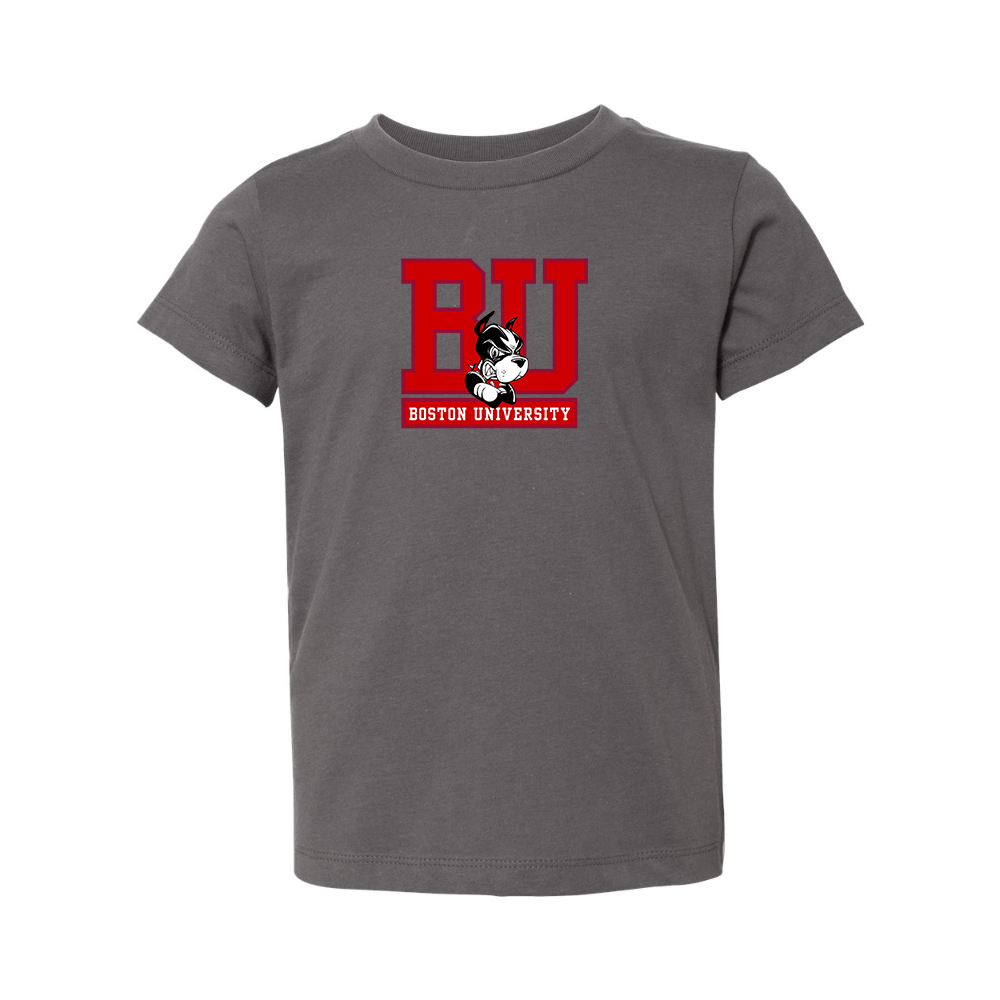 Boston University Terriers BELLA  CANVAS Toddler Jersey Tee