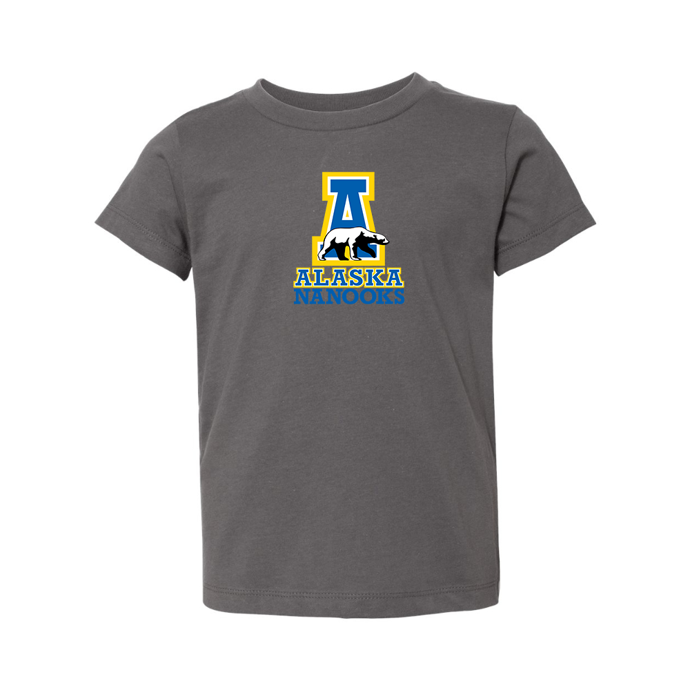 Alaska Nanooks BELLA  CANVAS Toddler Jersey Tee