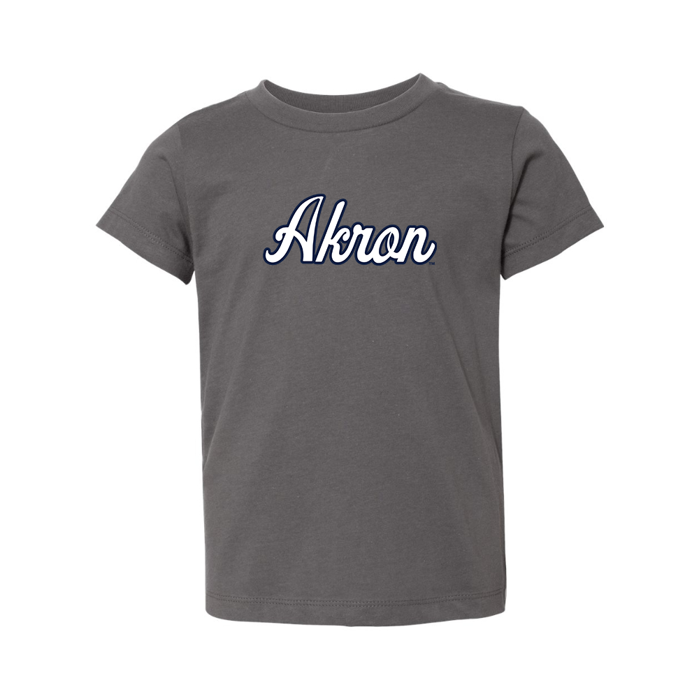 Akron Zips  BELLA  CANVAS Toddler Jersey Tee