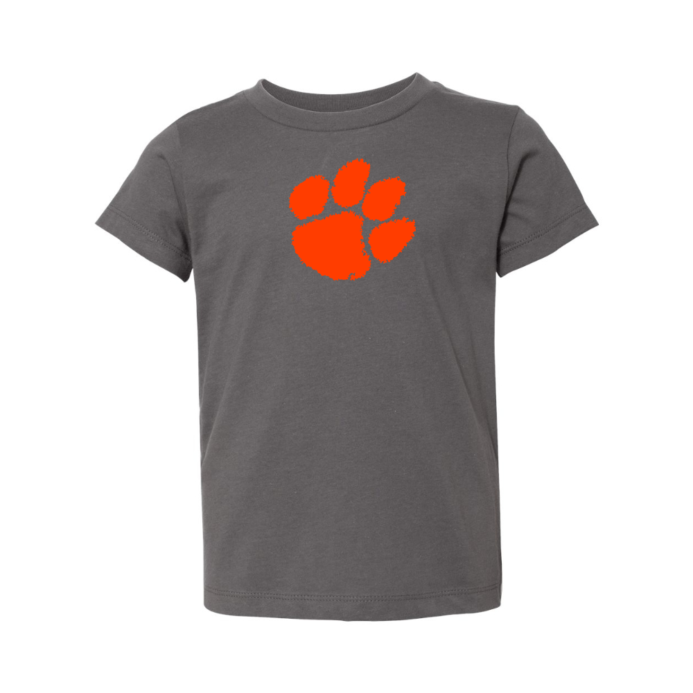 Clemson Tigers BELLA  CANVAS Toddler Jersey Tee