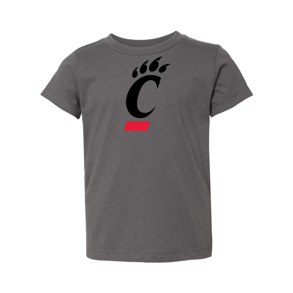 Cincinnati Bearcats BELLA  CANVAS Toddler Jersey Tee