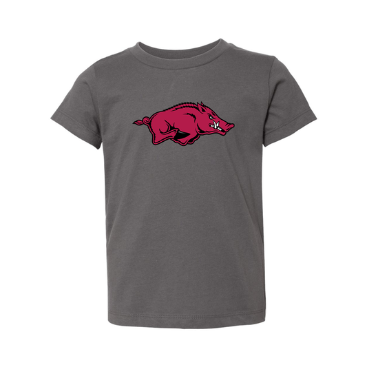 Arkansas Razorbacks BELLA  CANVAS Toddler Jersey Tee