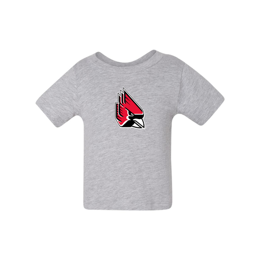 Ball State Cardinals BELLA CANVAS Infant Jersey Tee