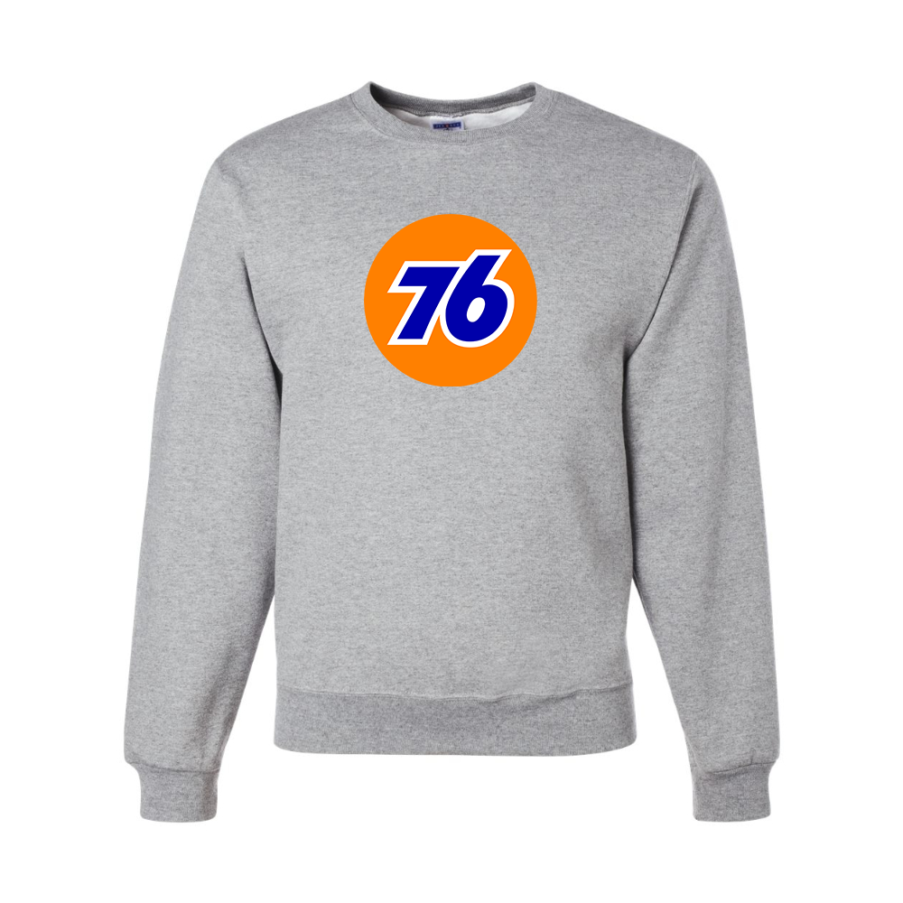 Men's 76 Gas Station  JERZEES NuBlend Crewneck Sweatshirt