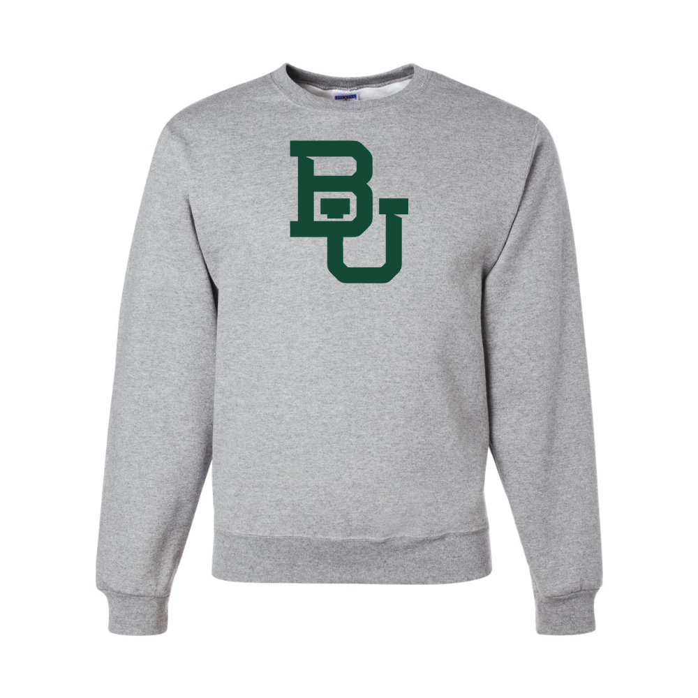 Men's Baylor Bears JERZEES NuBlend Crewneck Sweatshirt
