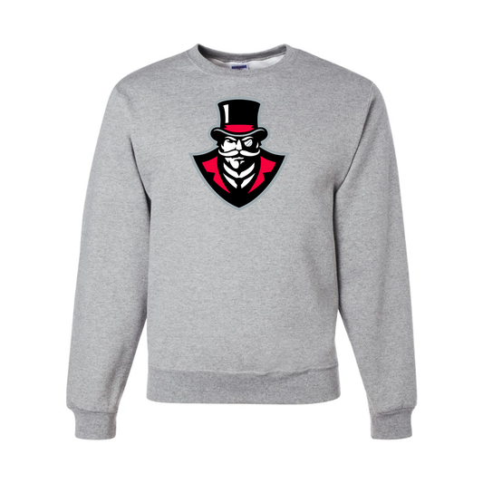 Men's  Austin Peay Governors JERZEES NuBlend Crewneck Sweatshirt
