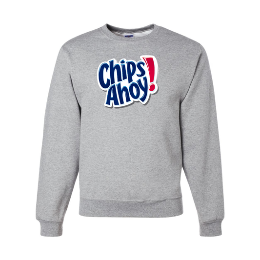 Men's  Chips Ahoy JERZEES NuBlend Crewneck Sweatshirt